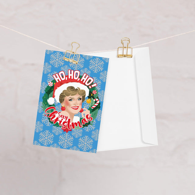 Ho Ho Ho (Greeting card)-Greeting Card-Swish Embassy