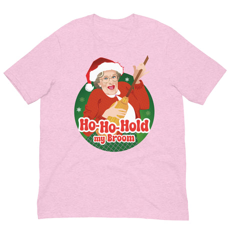 Ho Ho Hold My Broom-Christmas T-Shirts-Swish Embassy