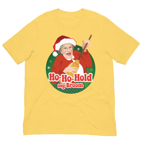 Ho Ho Hold My Broom-T-Shirts-Swish Embassy