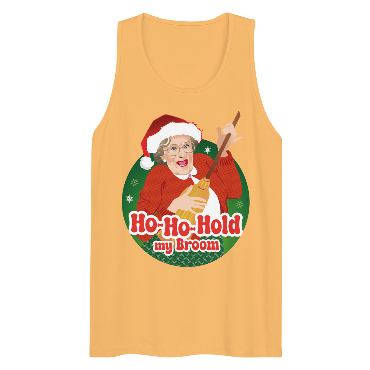 Ho Ho Hold My Broom (Tank top)-Tank Top-Swish Embassy