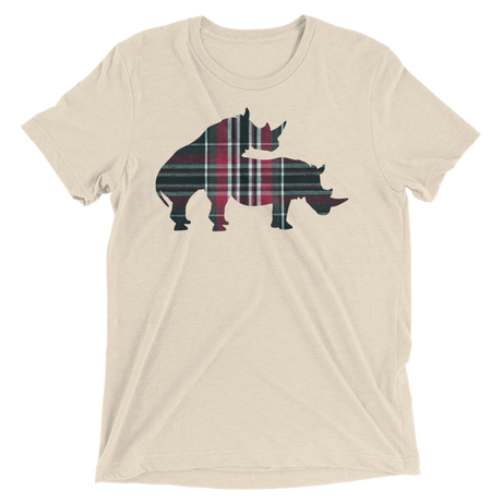 Horny Tartan (Triblend)-Triblend T-Shirt-Swish Embassy