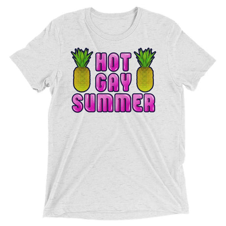 Hot Gay Summer (Triblend)-Triblend T-Shirt-Swish Embassy