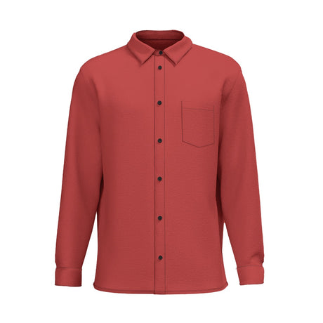 Hot Sauce Hero (Cotton Long Sleeve Shirt)-Cotton Long Sleeve Button Shirt-Swish Embassy