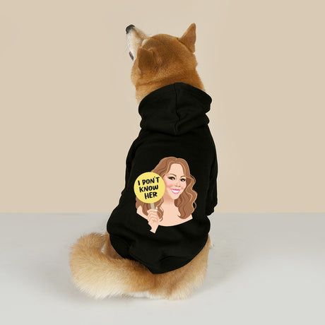 I Don't Know Her (Pet Hoodie)-Pet Hoodie-Swish Embassy
