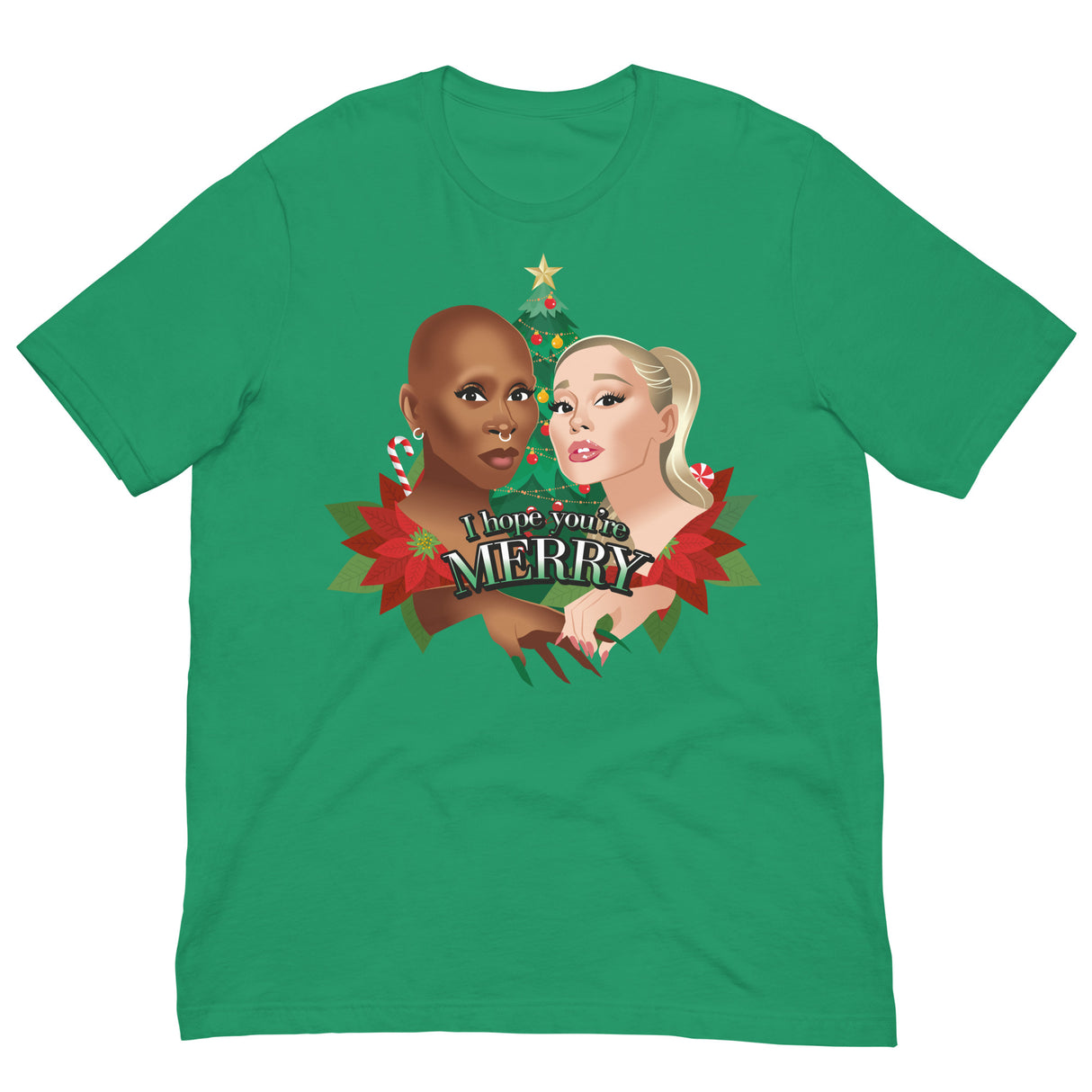I Hope You're Merry-T-Shirts-Swish Embassy