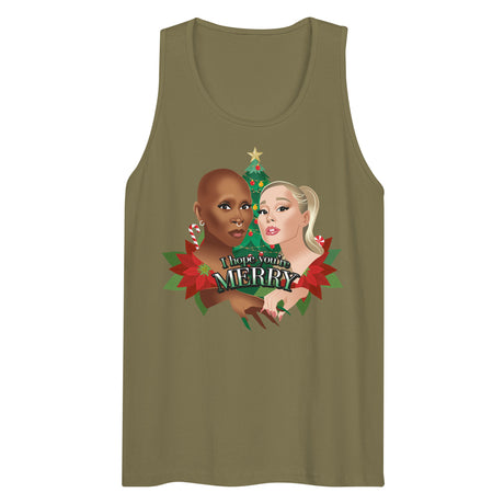 I Hope You're Merry (Tank top)-Tank Top-Swish Embassy