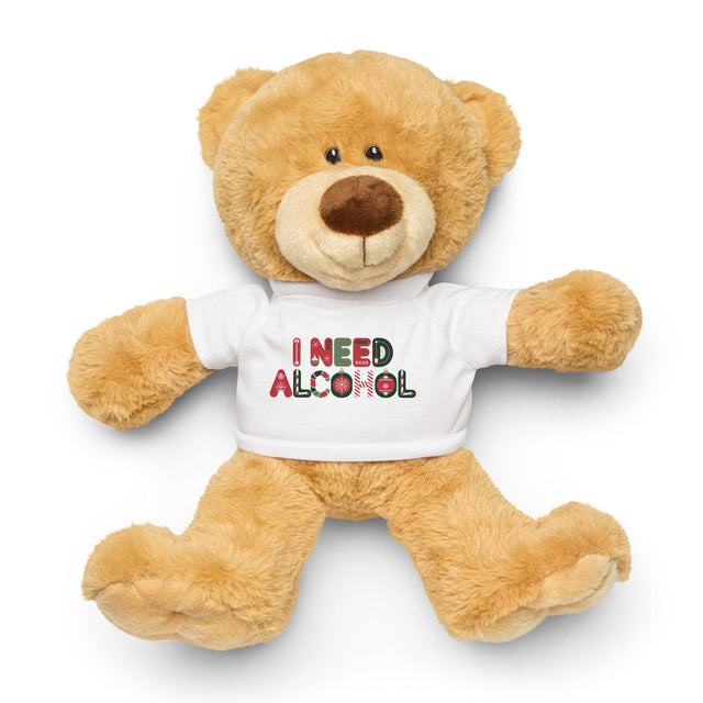 I Need Alcohol (Teddy Bear)-Teddy Bears-Swish Embassy