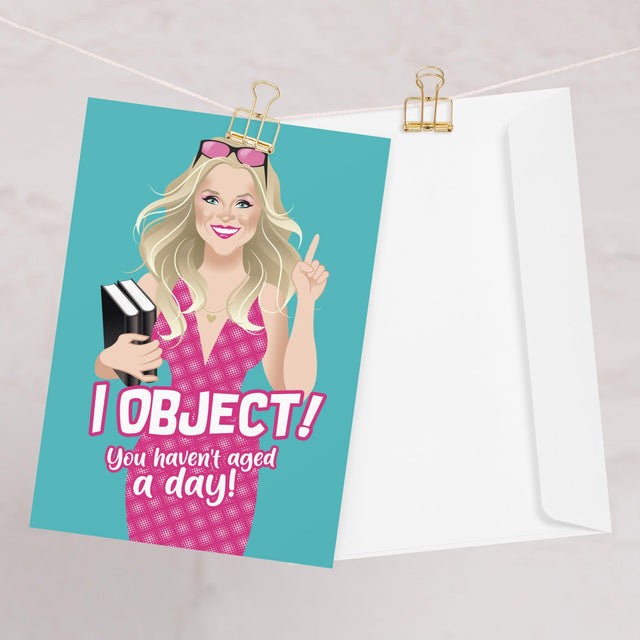 I Object! (Birthday Card)-Greeting Card-Swish Embassy