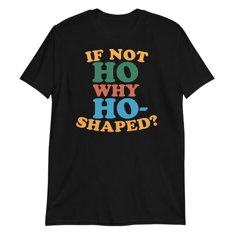 If Not Ho Why Ho-Shaped? (Text Shirt)-Text Shirt-Swish Embassy