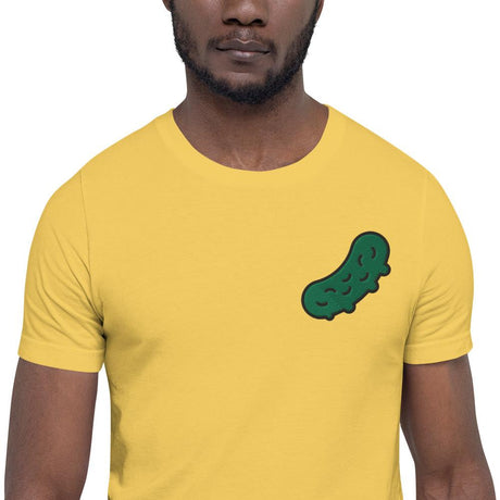 In A Pickle (Embroidered)-Embroidered T-Shirts-Swish Embassy