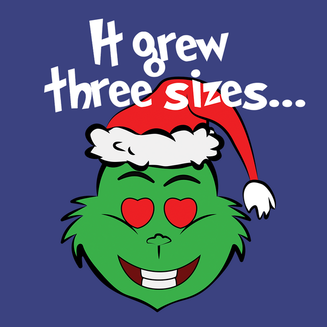 It Grew Three Sizes-T-Shirts-Swish Embassy