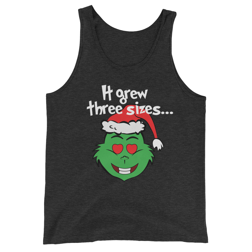 It Grew Three Sizes (Tank Top)-Tank Top-Swish Embassy