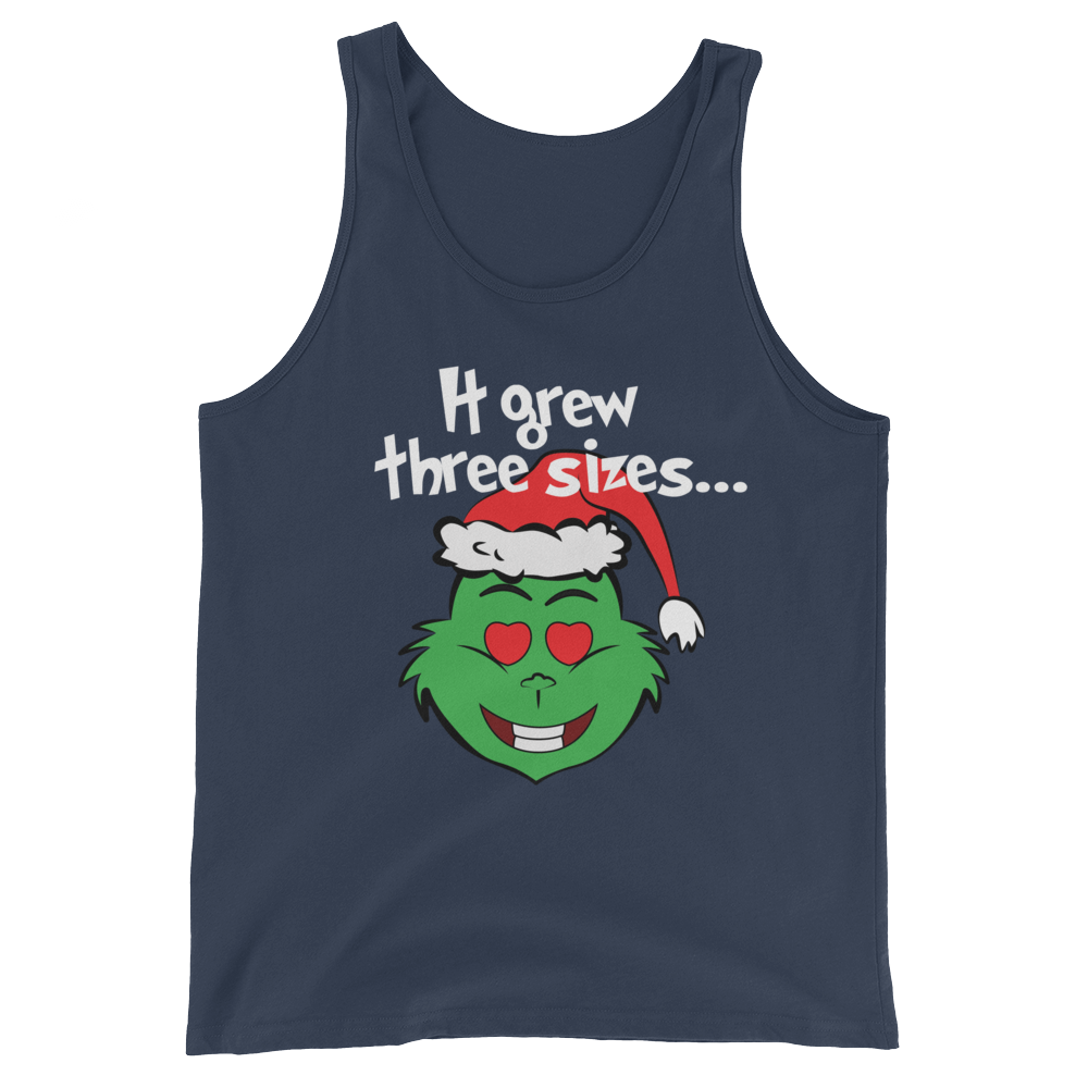 It Grew Three Sizes (Tank Top)-Tank Top-Swish Embassy