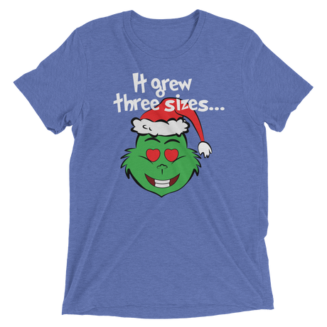 It Grew Three Sizes (Triblend)-Triblend T-Shirt-Swish Embassy