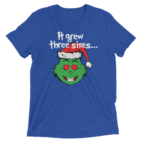 It Grew Three Sizes (Triblend)-Triblend T-Shirt-Swish Embassy