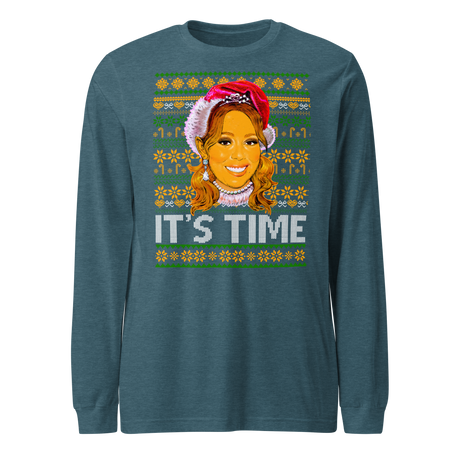 It's Time (Ugly Christmas)-Christmas T-Shirts-Swish Embassy