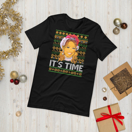 It's Time (Ugly Christmas)-Christmas T-Shirts-Swish Embassy