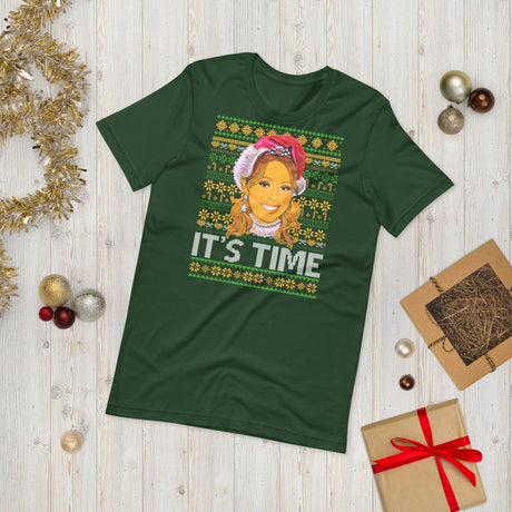 It's Time (Ugly Christmas)-Christmas T-Shirts-Swish Embassy