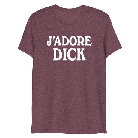 J'Adore Dick (Triblend)-Triblend T-Shirt-Swish Embassy