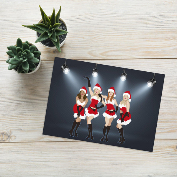 Plastics Pageant — Greeting Card