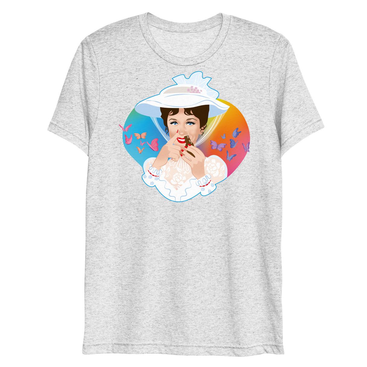 Just A Sniff (Triblend)-Triblend T-Shirt-Swish Embassy