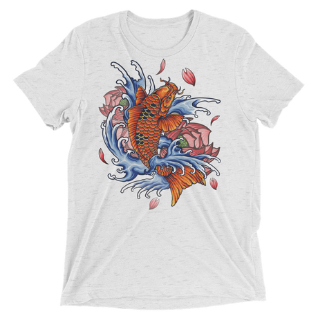 Koi (Triblend)-Triblend T-Shirt-Swish Embassy