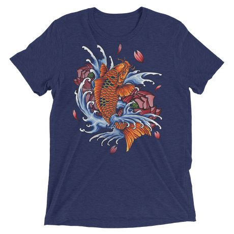 Koi (Triblend)-Triblend T-Shirt-Swish Embassy