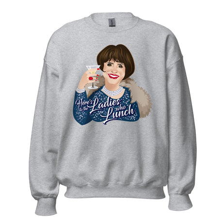 Ladies Who Lunch (Sweatshirt)-Sweatshirt-Swish Embassy