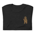 Leather Cleaner Bear (Embroidered)-T-Shirts-Swish Embassy