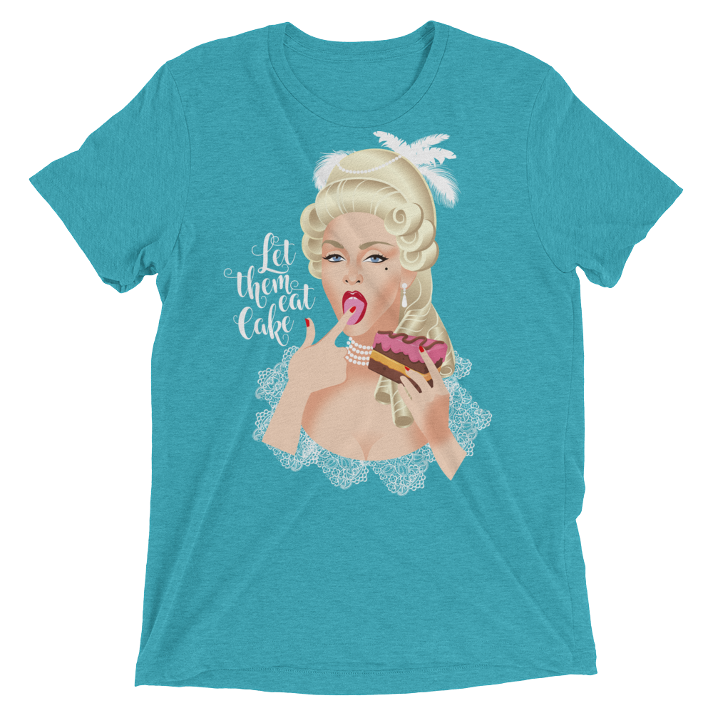 Let Them Eat Cake (Triblend)-Triblend T-Shirt-Swish Embassy