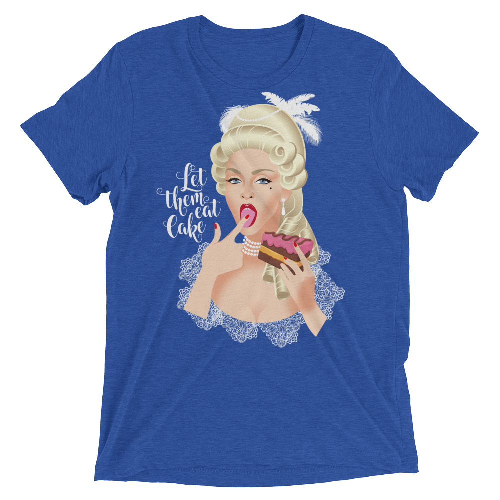 Let Them Eat Cake (Triblend)-Triblend T-Shirt-Swish Embassy