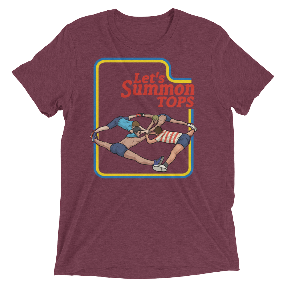 Let's Summon Tops (Triblend)-Triblend T-Shirt-Swish Embassy