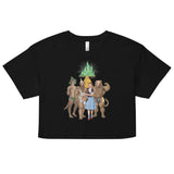 Lions and Otters and Bears, Oh my! (Crop Top)-Crop Top-Swish Embassy