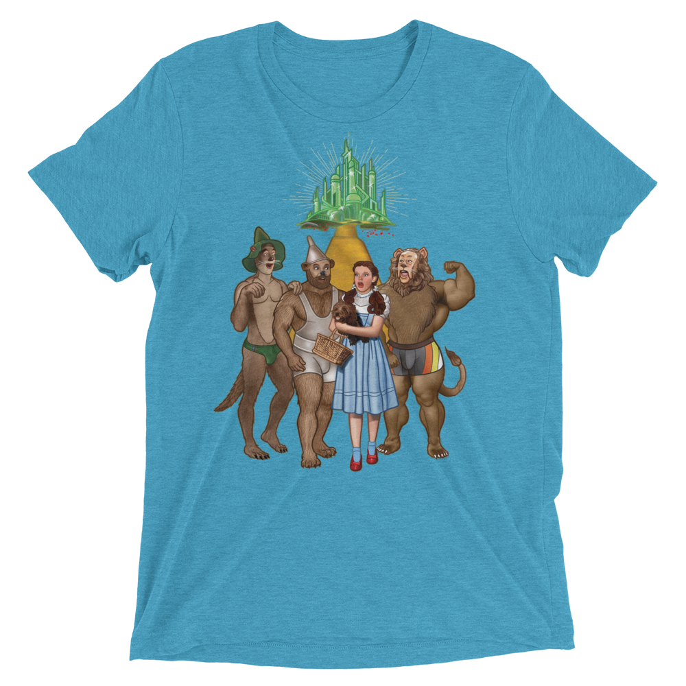 Lions and Otters and Bears, Oh my! (Triblend)-Triblend T-Shirt-Swish Embassy