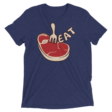 Meat (Triblend)-Triblend T-Shirt-Swish Embassy