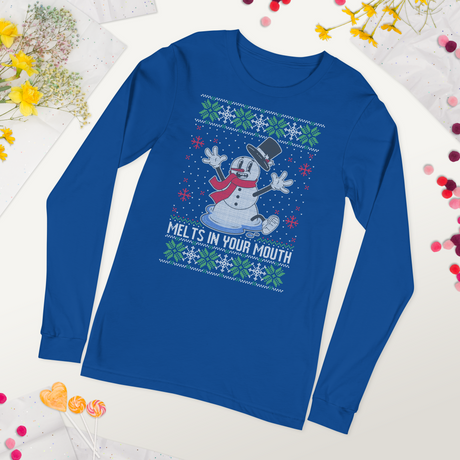 Melts In Your Mouth (Ugly Christmas)-Christmas T-Shirts-Swish Embassy