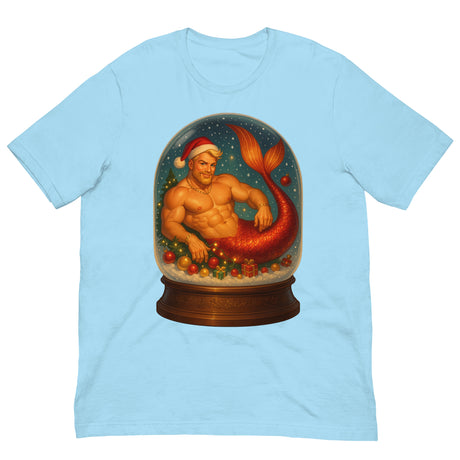 Merman in a Snow Globe-T-Shirts-Swish Embassy