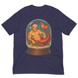 Merman in a Snow Globe-T-Shirts-Swish Embassy