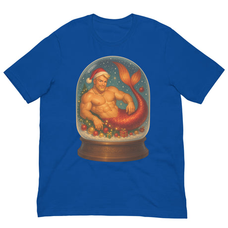 Merman in a Snow Globe-T-Shirts-Swish Embassy