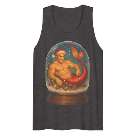 Merman in a Snow Globe (Tank top)-Tank Top-Swish Embassy