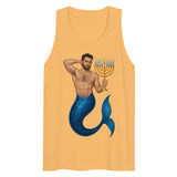 Mermenorah (Tank top)-Christmas Tank Tops-Swish Embassy