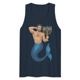 Mermenorah (Tank top)-Christmas Tank Tops-Swish Embassy