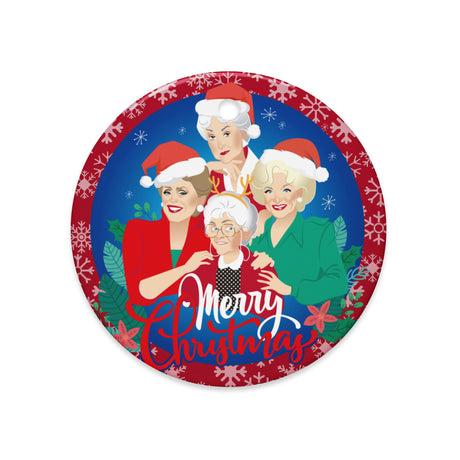 Miami Christman (Ceramic ornament)-Ceramic Ornament-Swish Embassy