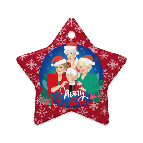 Miami Christman (Ceramic ornament)-Ceramic Ornament-Swish Embassy