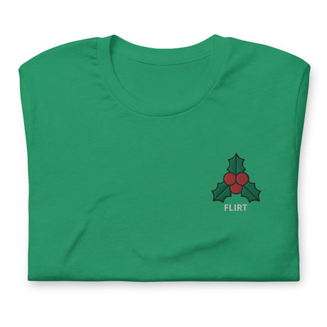 Mistletoe (Flirt)-Christmas T-Shirts-Swish Embassy