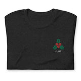 Mistletoe (Flirt)-Christmas T-Shirts Embroidery-Swish Embassy