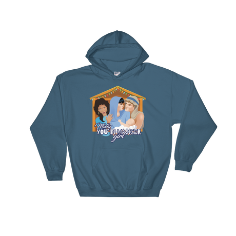 Molly, You in Manger Girl! (Hoodie)-Hoodie-Swish Embassy