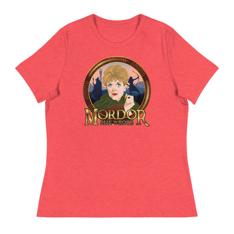 Mordor She Wrote (Women's Relaxed T-Shirt)-Women's T-Shirts-Swish Embassy