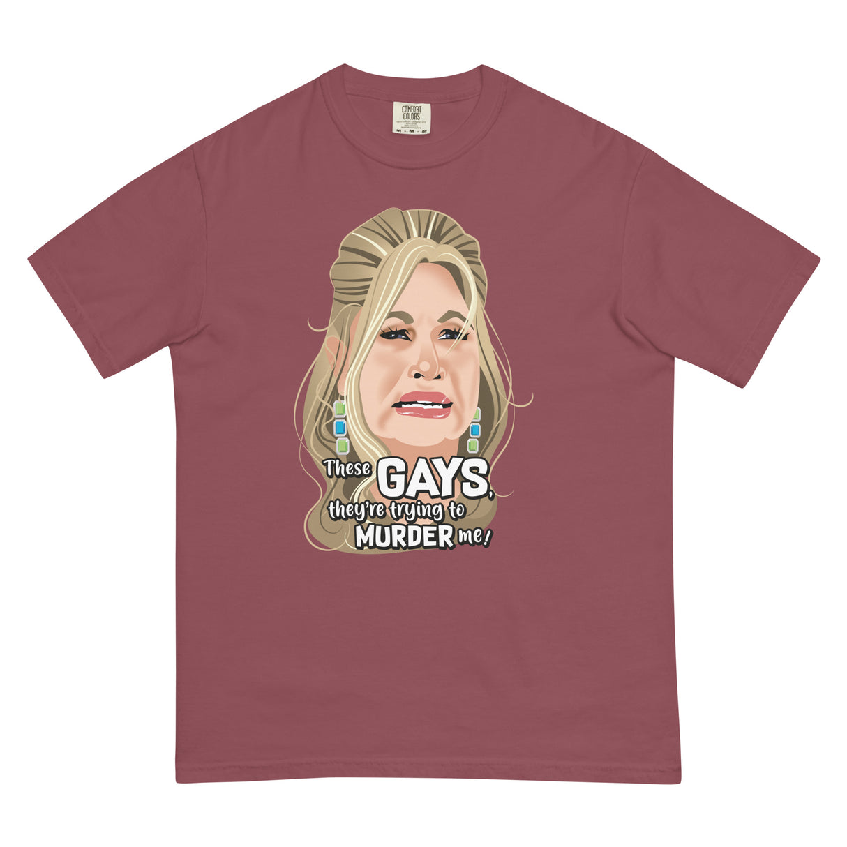 Murder (Boxy Tee)-Boxy T-Shirt-Swish Embassy