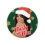 Nasty of Nice (Ceramic Ornament)-Ceramic Ornament-Swish Embassy